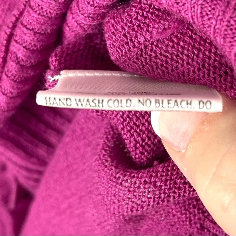 Eileen Fisher Petite Silk and Linen Button Up Cardigan Size Petite Small - Picture 5 of 9